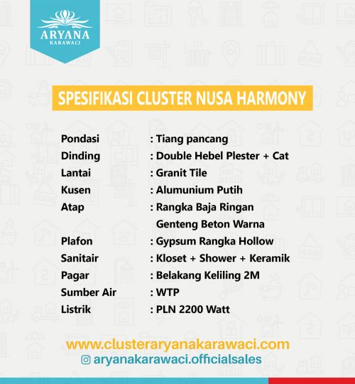 Cluster Nusa harmony